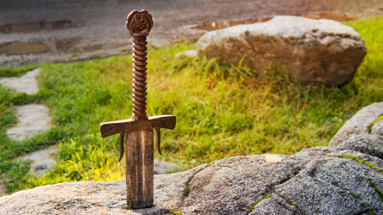 1994 in Spanien entdeckt, könnte das Schwert Excalibur islamische Ursprünge haben