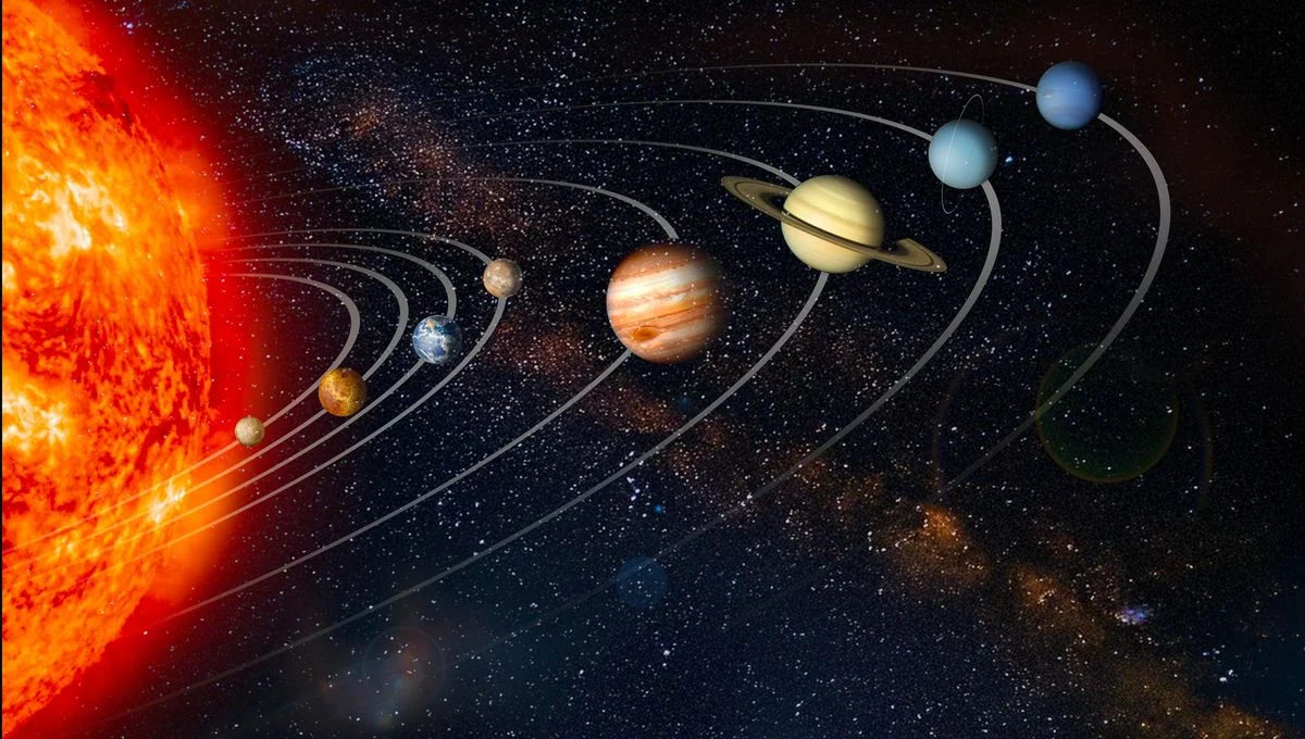 Warum umkreisen alle Planeten der Sonne (fast) in derselben Ebene?